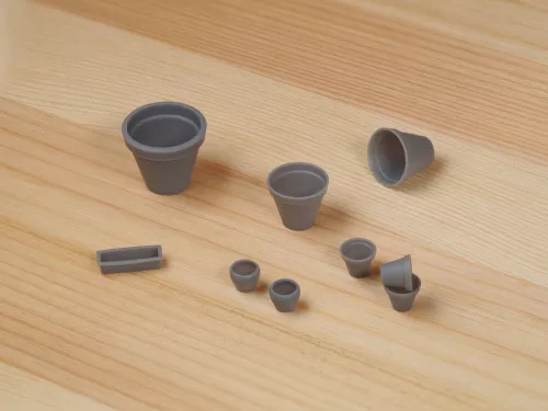 Matho Models Flower Pots – dioráma kellék makett