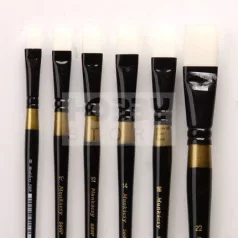 Munkácsy lapos fehér szintetikus ecset 14 - 500P