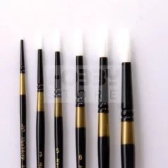 Munkácsy tűhegyű fehér szintetikus ecset 6 - 501R