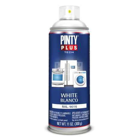 PintyPLus TECH háztartási gép festék spray (Fehér) 400 ml