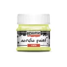 Pentart Matt akrilfesték limezöld 50 ml P1311