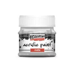 Pentart Matt akrilfesték szürke 50 ml P1316