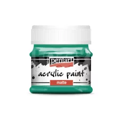Pentart Matt akrilfesték türkiz 50 ml P1896