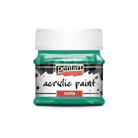 Pentart Matt akrilfesték türkiz 50 ml P1896
