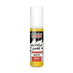 Pentart Matt akrilfesték sárga 20 ml P80