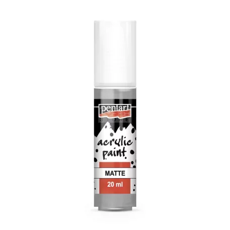 Pentart Matt akrilfesték szürke 20 ml P85