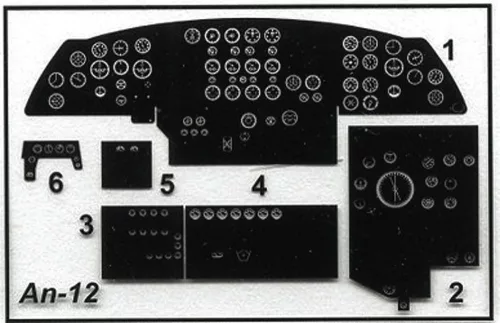 ACE PE-Set for An-12 Cub (RODEN) Für Roden - Bausatz – fotómaratás 1:72