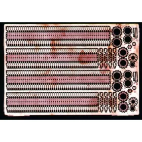   ACE PE-Tracks for T-72,T-62M,M-84,TOS-1,T-90 – fotómaratott lánctalp 1:72