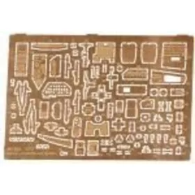   ACE photo-etched set Mi-24A cockpit interior – belső tér fotómaratás 1:72
