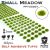 Paint Forge Small Meadow 2 mm-es realisztikus növényzet diorámákhoz-figurákhoz (162 db) PFTU0207