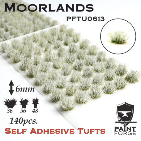 Paint Forge Moorland 6 mm-es realisztikus növényzet diorámákhoz-figurákhoz (140 db) PFTU0613
