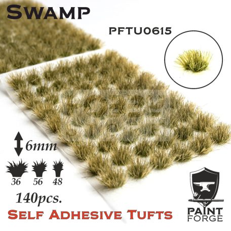 Paint Forge Swamp 6 mm-es realisztikus növényzet diorámákhoz-figurákhoz (140 db) PFTU0615