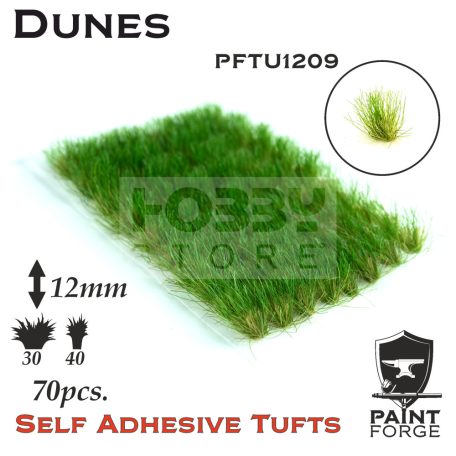 Paint Forge Dunes 12 mm-es realisztikus növényzet diorámákhoz-figurákhoz (70 db) PFTU1209