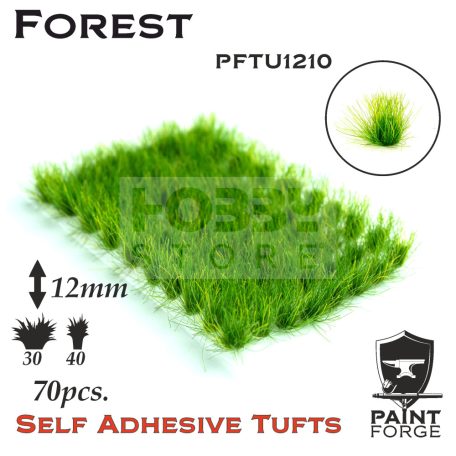 Paint Forge Forest 12 mm-es realisztikus növényzet diorámákhoz-figurákhoz (70 db) PFTU1210