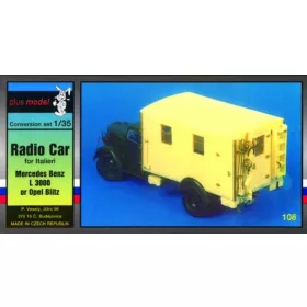   Plus Model Opel Blitz Funkwagen Umbausatz for Italeri-Bausatz - Opel Blitz rádiós jármű – átalakító készlet