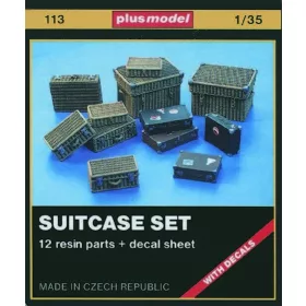 Plus Model Koffer Set – dioráma kellék makett
