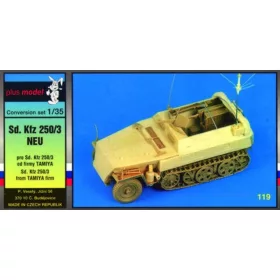   Plus Model Sd.Kfz 250/3 Umbausatz für Tamiya Bausatz - átalakító készlet