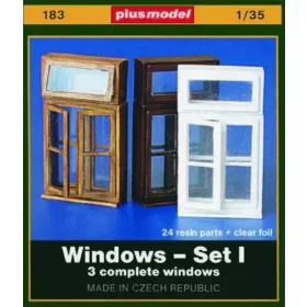 Plus Model Fenster Set I – dioráma kellék makett
