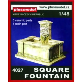   Plus Model Brunnen Eckig – 1:48 dioráma építmény makett