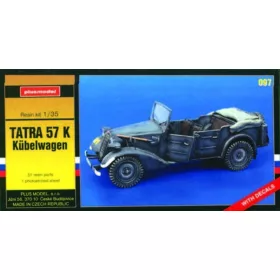 Plus Model Tatra 57 K Kübelwagen – járműmakett