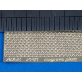   Aber Models Engrave plate – gravírozó- és karcolósablon