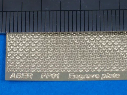 Aber Models Engrave plate – gravírozó- és karcolósablon
