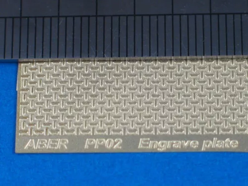 Aber Models Engrave plate – gravírozó- és karcolósablon