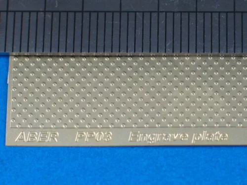 Aber Models Engrave plate – gravírozó- és karcolósablon