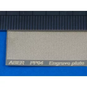   Aber Models Engrave plate – gravírozó- és karcolósablon