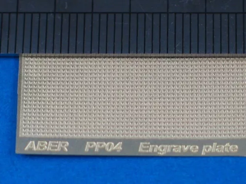 Aber Models Engrave plate – gravírozó- és karcolósablon