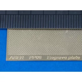   Aber Models Engrave plate – gravírozó- és karcolósablon
