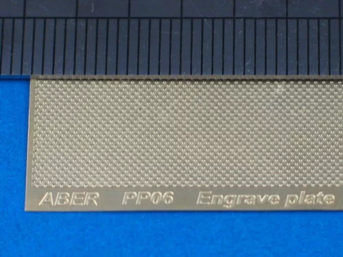 Aber Models Engrave plate – gravírozó- és karcolósablon