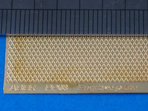 Aber Models Engrave plate – gravírozó- és karcolósablon
