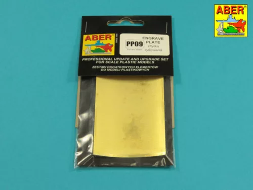 Aber Models Engrave plate – gravírozó- és karcolósablon