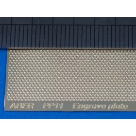   Aber Models Engrave plate – gravírozó- és karcolósablon