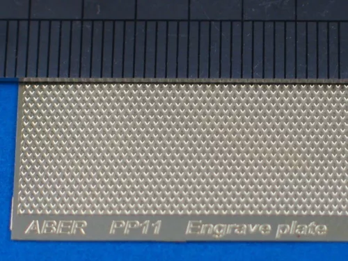 Aber Models Engrave plate – gravírozó- és karcolósablon