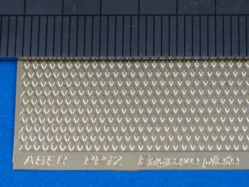 Aber Models Engrave plate – gravírozó- és karcolósablon