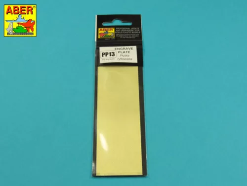 Aber Models Engrave plate – gravírozó- és karcolósablon