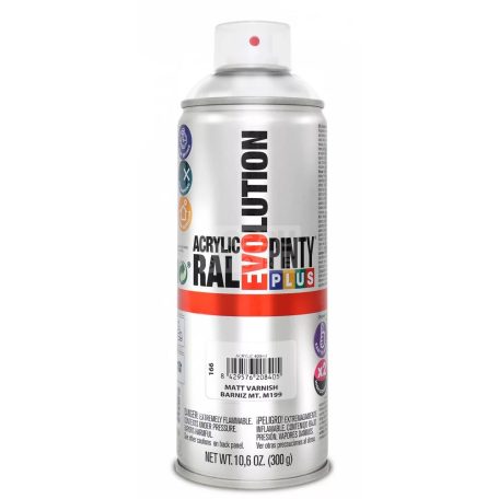 PINTYPLUS EVO AKRIL MATT LAKK SPRAY 400ML PP166