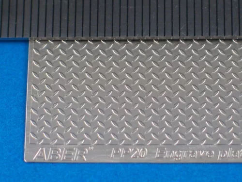 Aber Models Engrave plate – gravírozó- és karcolósablon