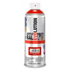   PINTYPLUS EVO AKRIL METAL SPRAY RED MT155 - METÁL PIROS SPRAY 400ML PP267