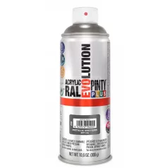   PINTYPLUS EVO AKRIL METAL SPRAY GREY MT156 - METÁL SZÜRKE SPRAY 400ML PP268