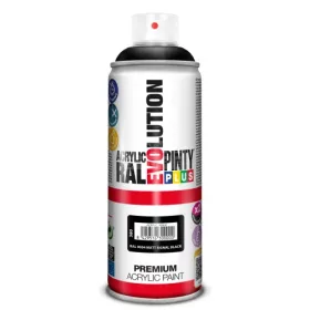   PINTYPLUS EVO AKRIL SPRAY RAL9004 - MATT JELZŐFEKETE (MATT SIGNAL BLACK) 400ML PP380