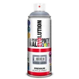   PINTYPLUS EVO AKRIL SPRAY RAL7001 - MATT EZÜSTSZÜRKE (MATT SILVER GREY) 400ML PP382