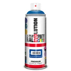   PINTYPLUS EVO AKRIL SPRAY RAL3020 - MATT ENCIÁNKÉK (MATT GENTIAN BLUE) 400ML PP387