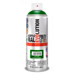   PINTYPLUS EVO AKRIL SPRAY RAL6001 - SMARAGDZÖLD (EMERALD GREEN) 400ML PP403