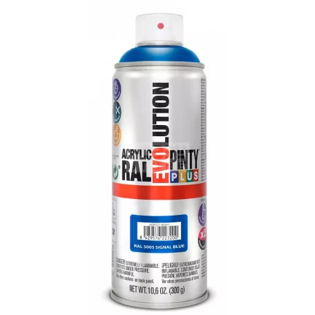 PINTYPLUS EVO AKRIL SPRAY RAL5005 - JELZŐ KÉK (SIGNAL BLUE) 400ML PP512