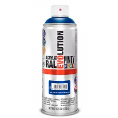   PINTYPLUS EVO AKRIL SPRAY RAL5010 - ENCIÁNKÉK (GENTIAN BLUE) 400ML PP593