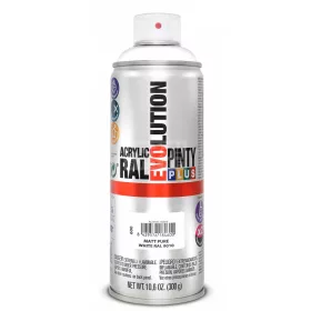   PINTYPLUS EVO AKRIL SPRAY RAL9010 - MATT FEHÉR (MATT PURE WHITE) 400ML PP600