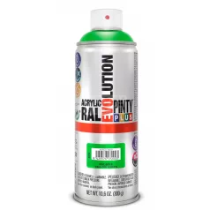   PINTYPLUS EVO AKRIL SPRAY RAL6018 - SÁRGÁSZÖLD (YELLOW GREEN) 400ML PP608